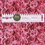 Rosa Rosenblüten - 1 Stück = 1,90 Meter