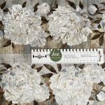 Ophelia - weiße Blüten bordürenartig - 1 Stück = 2,30 Meter