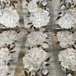 Ophelia - weiße Blüten bordürenartig - 1 Stück = 2,30 Meter