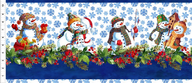 A Year of Art - WINTER Bordüre