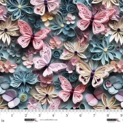 Another Dimension - Butterflies and Flowers