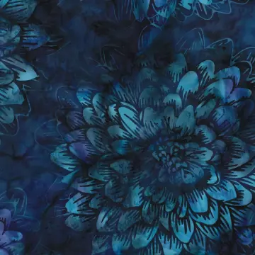Bali Handpaint - Iris Dahlia