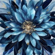 Behind Blue Eyes - Flower Power Panel
