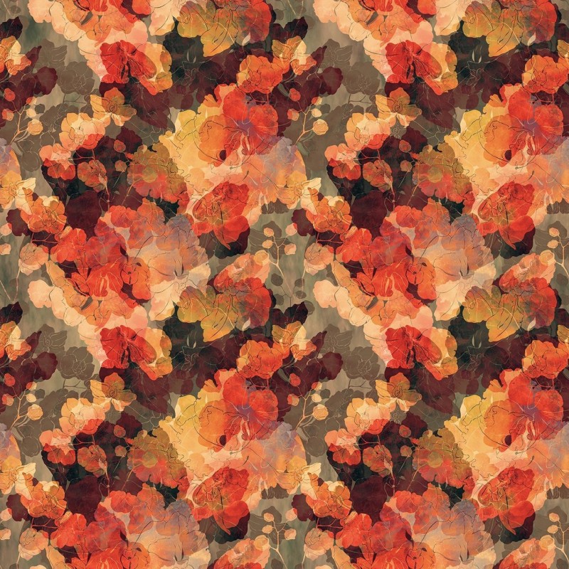 Autumn Bloom - Reflections of Autumn - 1 Stück = 1,00 Meter