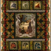 Dragons "The Ancients" Quilt - Anleitung