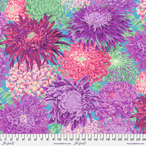 Chrysanthemen in Magenta - 1 Stück = 3,10 Meter