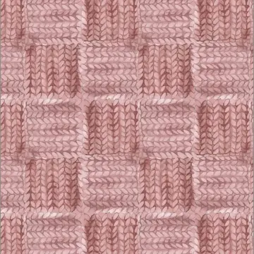Cosy Knit - Strickstück rose