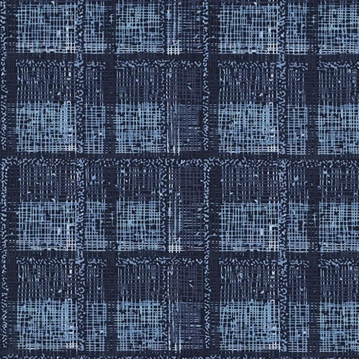 Crosshatch Navy - Bernatextures