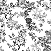 Decoupage - Toile black