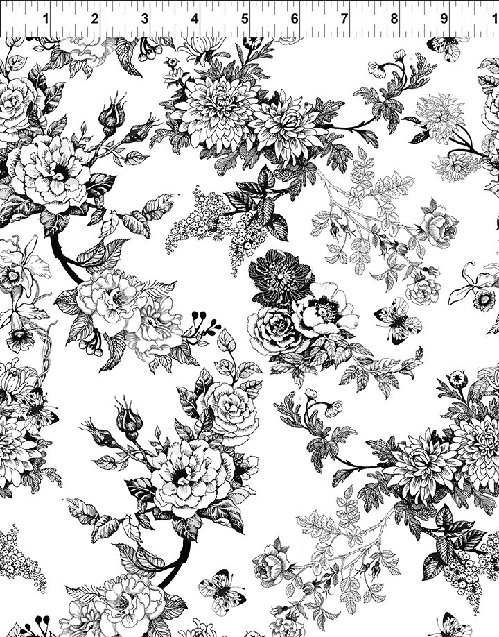 Decoupage - Toile black