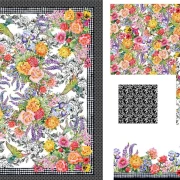 Decoupage - Toile black