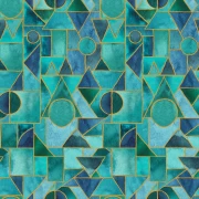 Ebb and Flow - Sea Glass Aqua