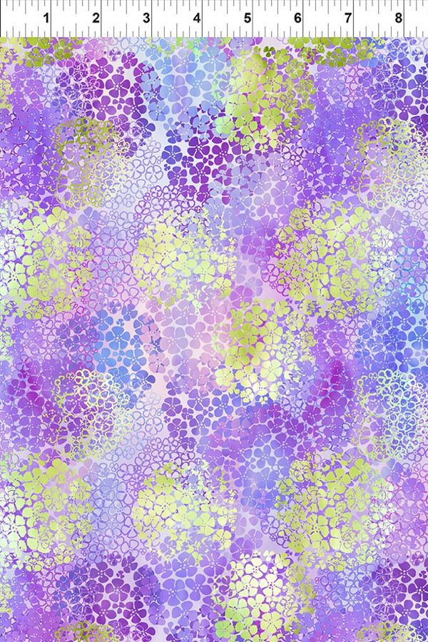 Garden of Dreams II - Blooms Purple