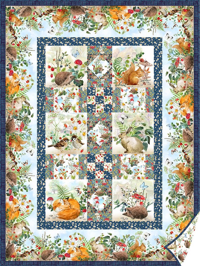 Hedgehog Hollow - Quilt Kit