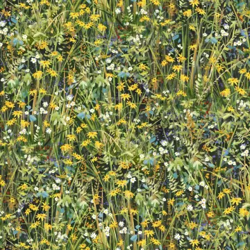 Meadow Perch - Wildblumen Wiese