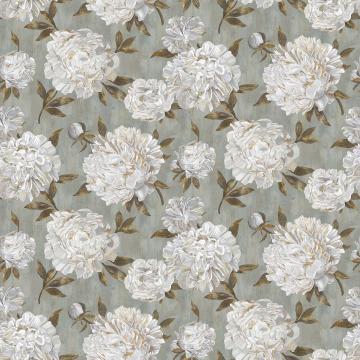 Ophelia - weiße Blüten auf graubraunem Grund