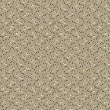 Oxford - Flower Drops taupe