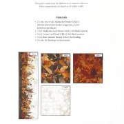 Reflections of Autumn Kaleidoskop - Quilt Anleitung