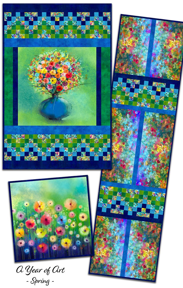 SPRING - A Year of Art - Quilt Kit