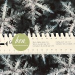 Schneekristalle blacklight  - 1 Stück = 2,60 Meter