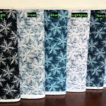 Schneekristalle blacklight  - 1 Stück = 2,60 Meter