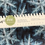 Schneekristalle navy