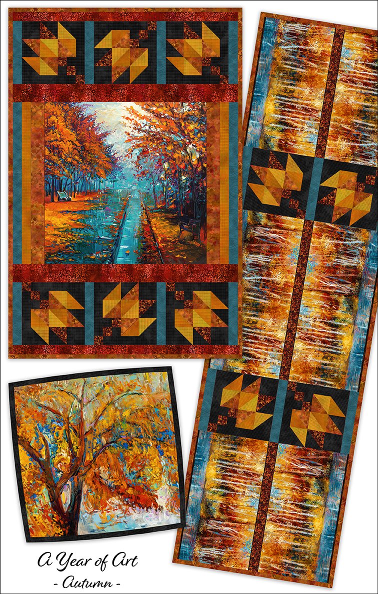 AUTUMN - A Year of Art - Quilt Kit