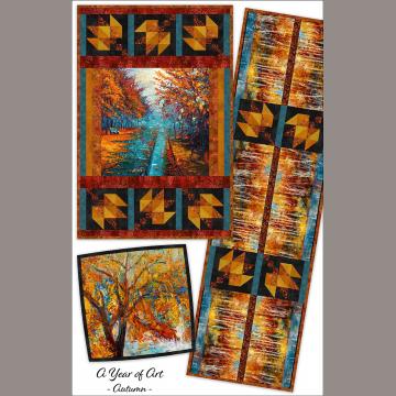 AUTUMN - A Year of Art - Quilt Kit