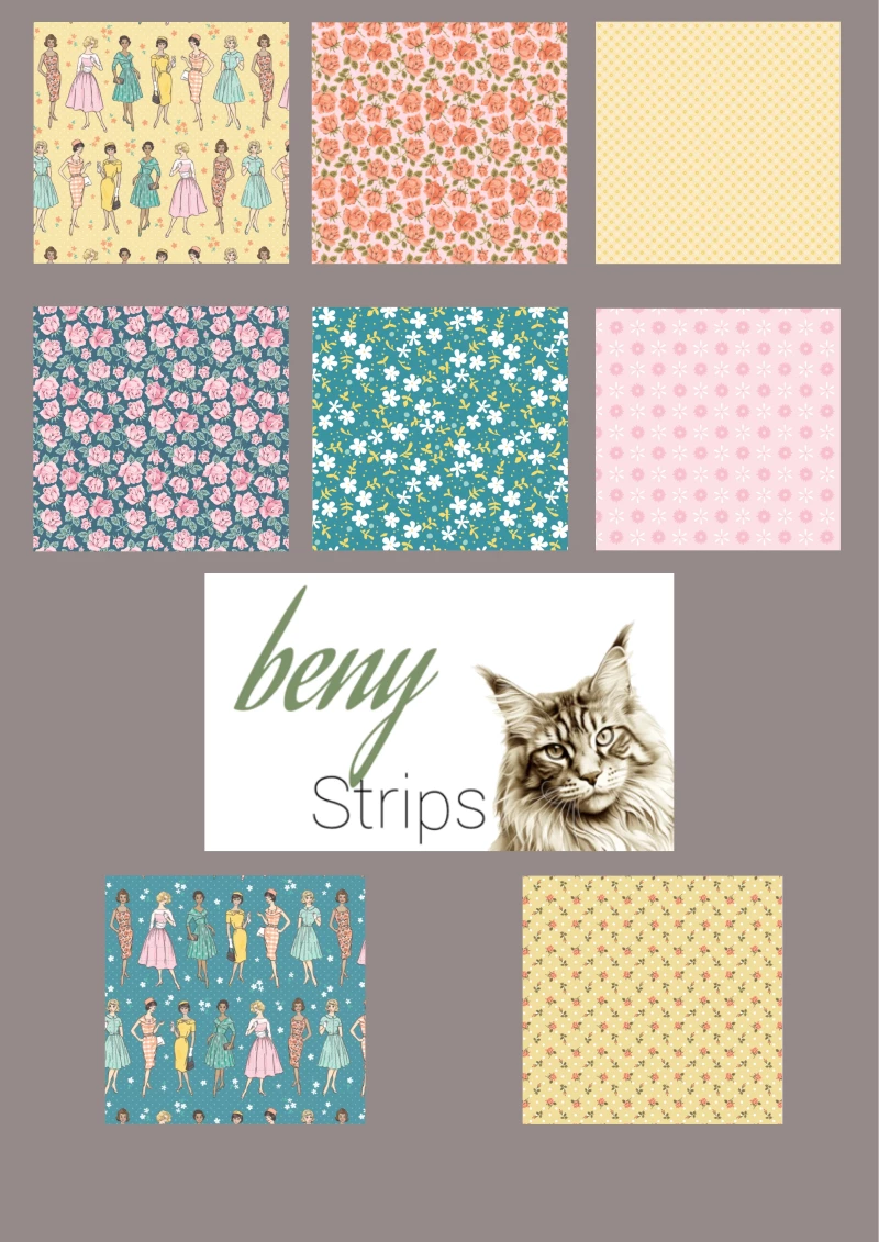 beny Strips Vintage Romantik