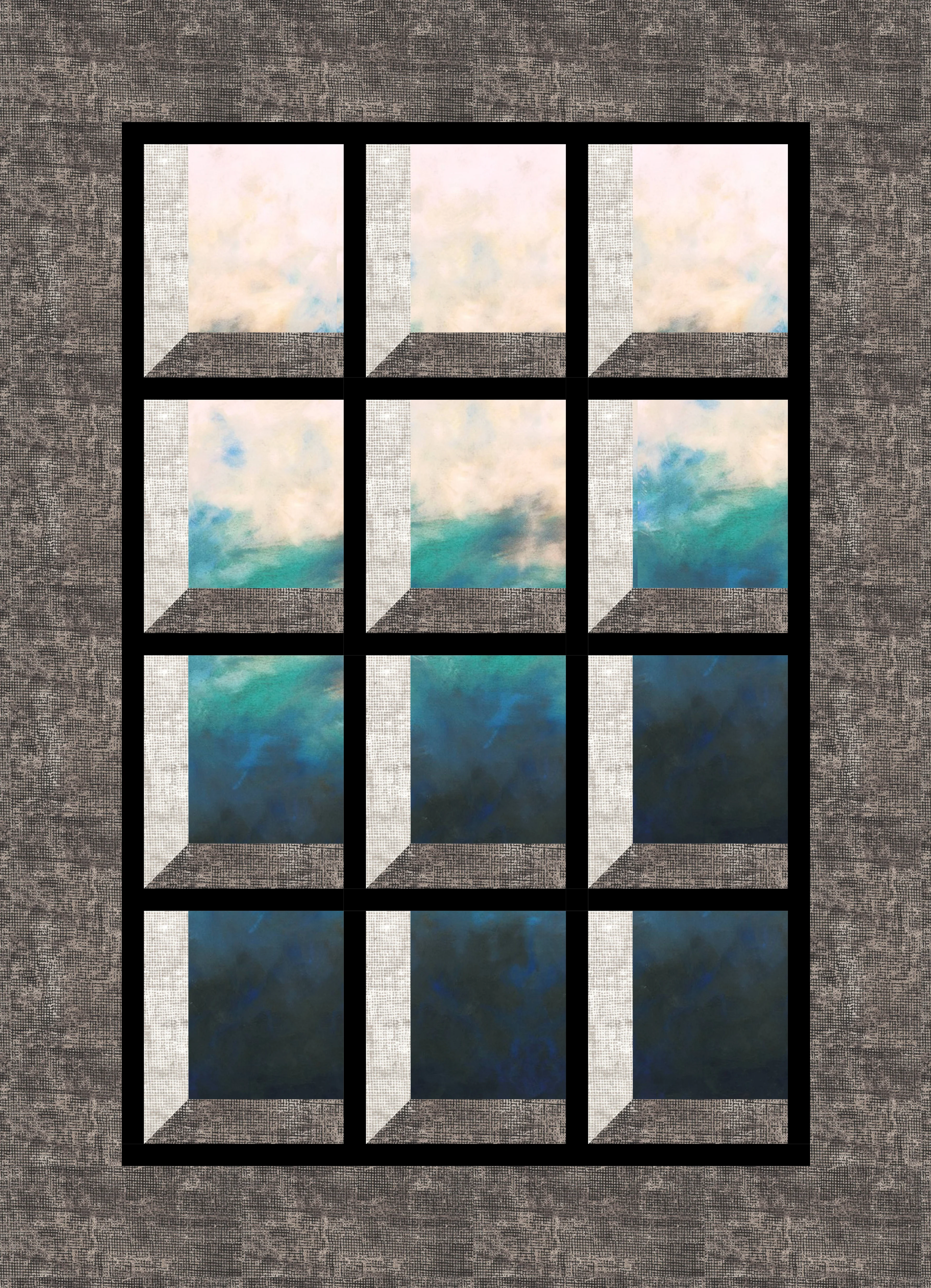 Abendhimmel - Quilt Kit