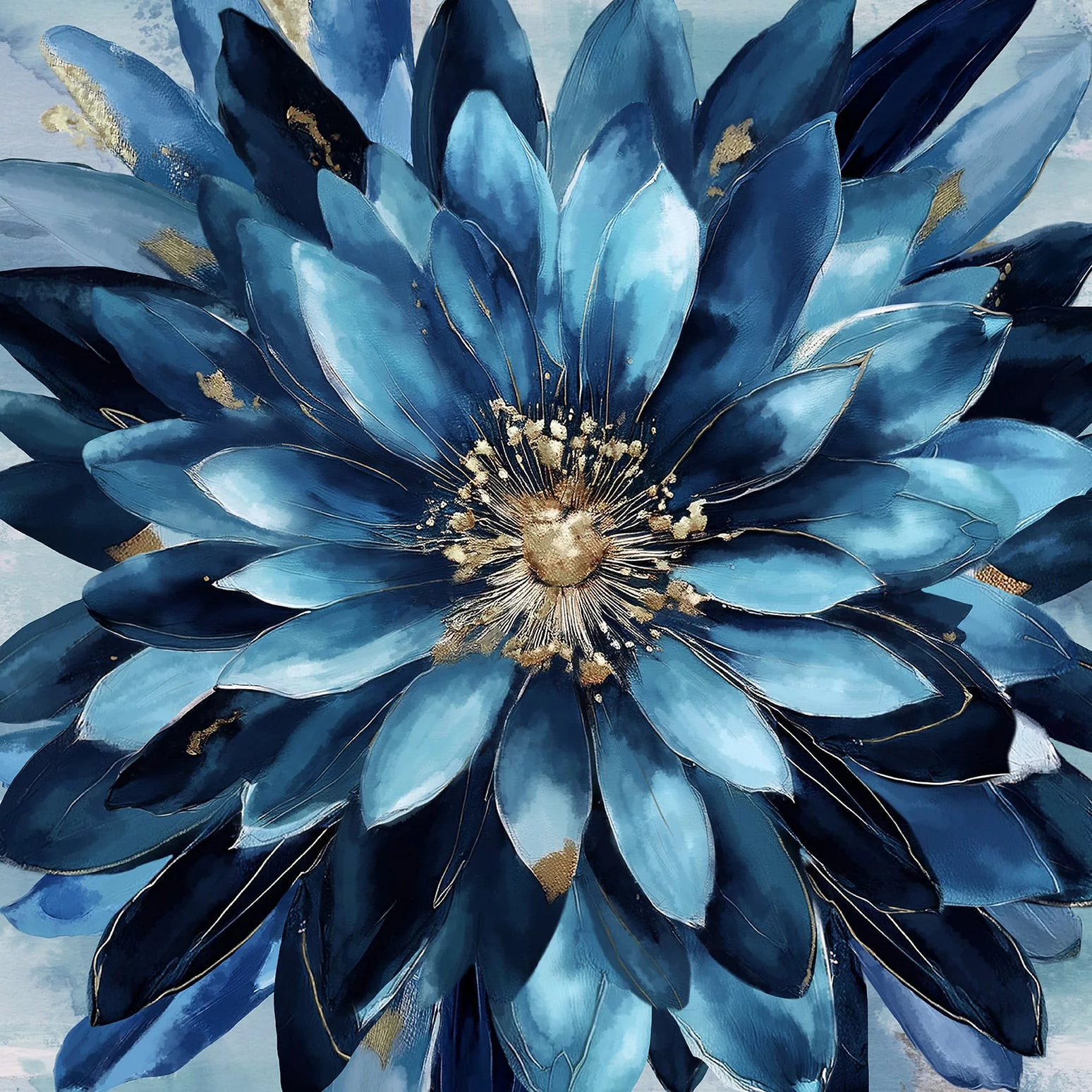 Behind Blue Eyes - Flower Power Panel