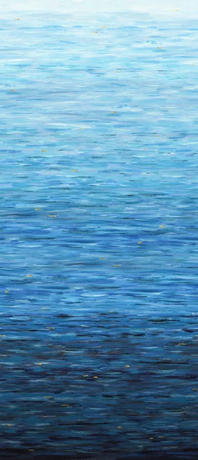 Behind Blue Eyes - Water Texture Ombre