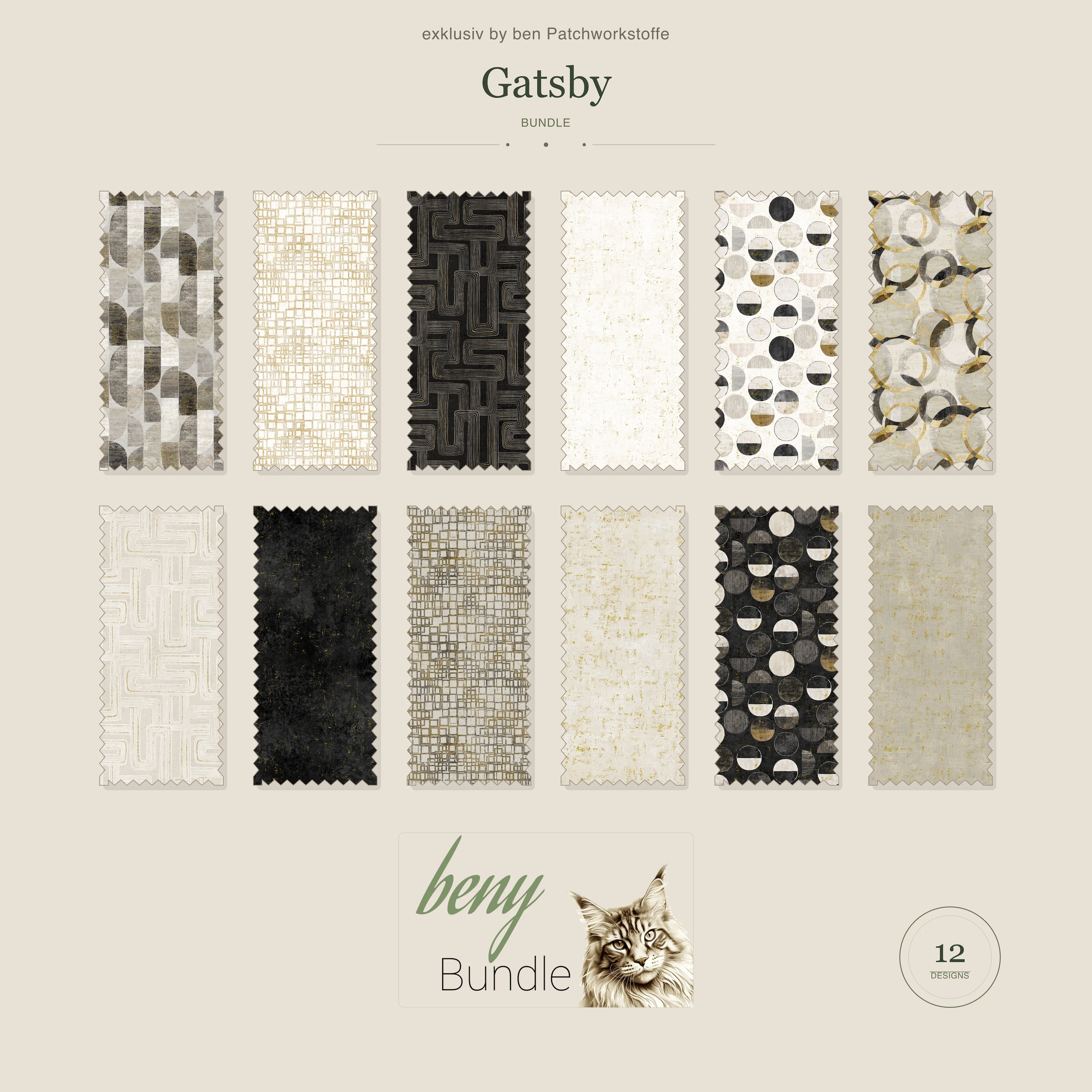 Gatsby - Fat Quarter Bundle