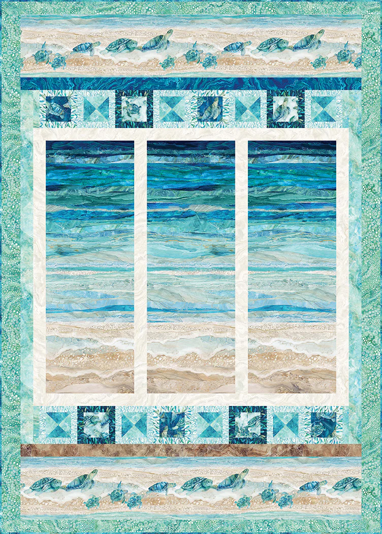 Beach View - Quilt Anleitung
