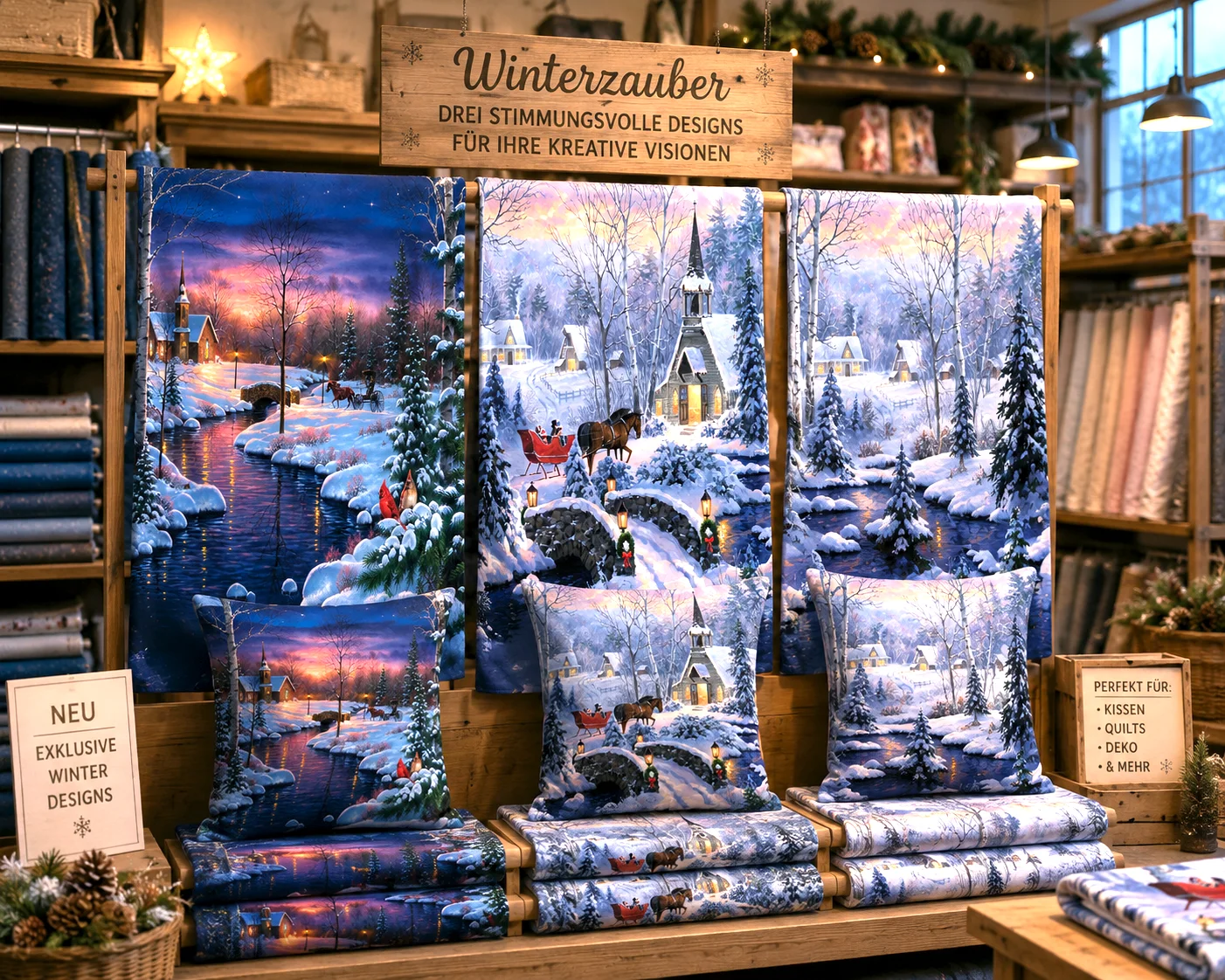 Nature´s Noel - Panel Kirche