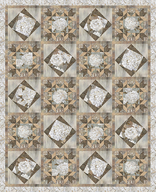 Ophelia - graubrauner Grund