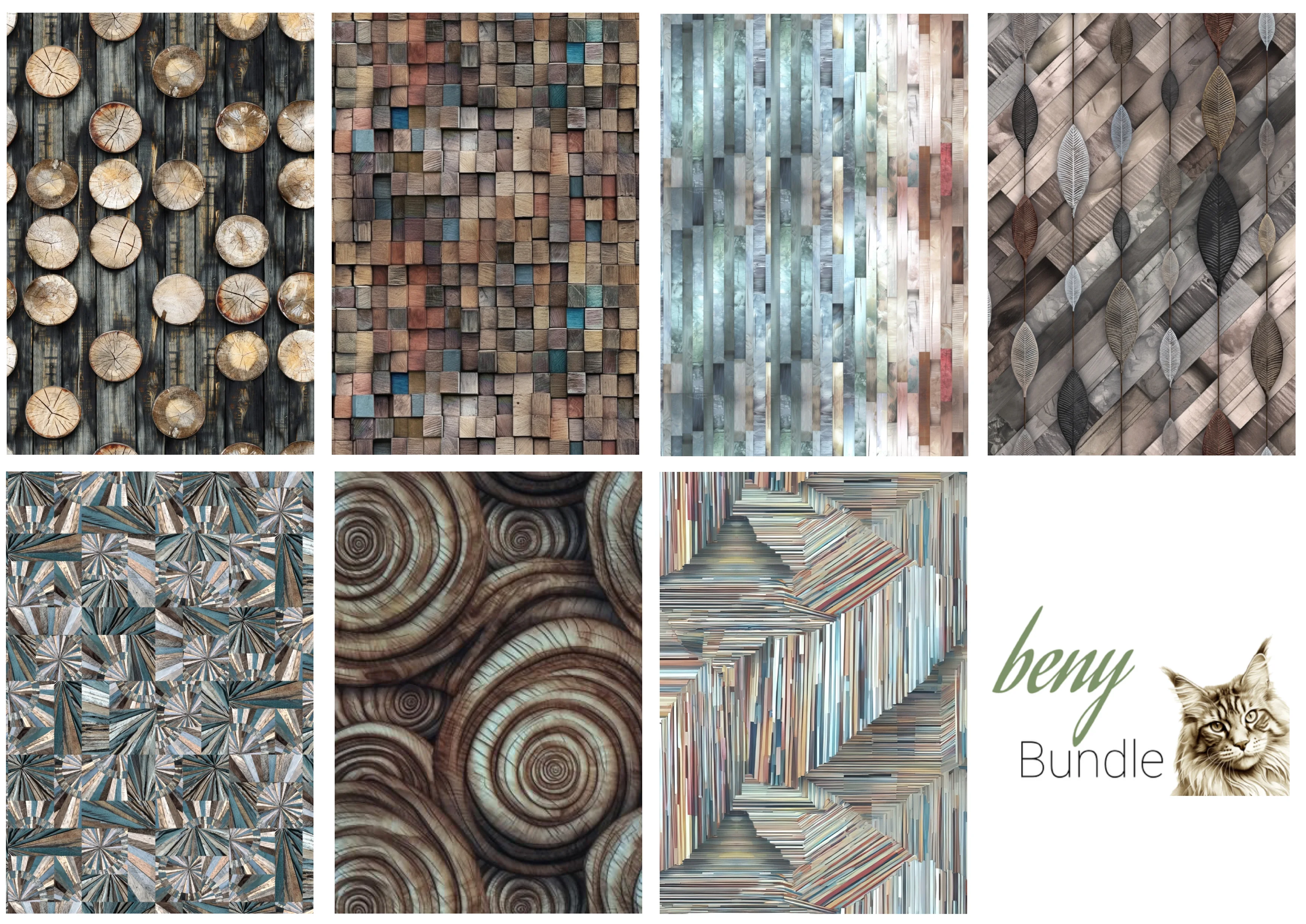 Out of the Woodwork - Fat Quarter Bundle