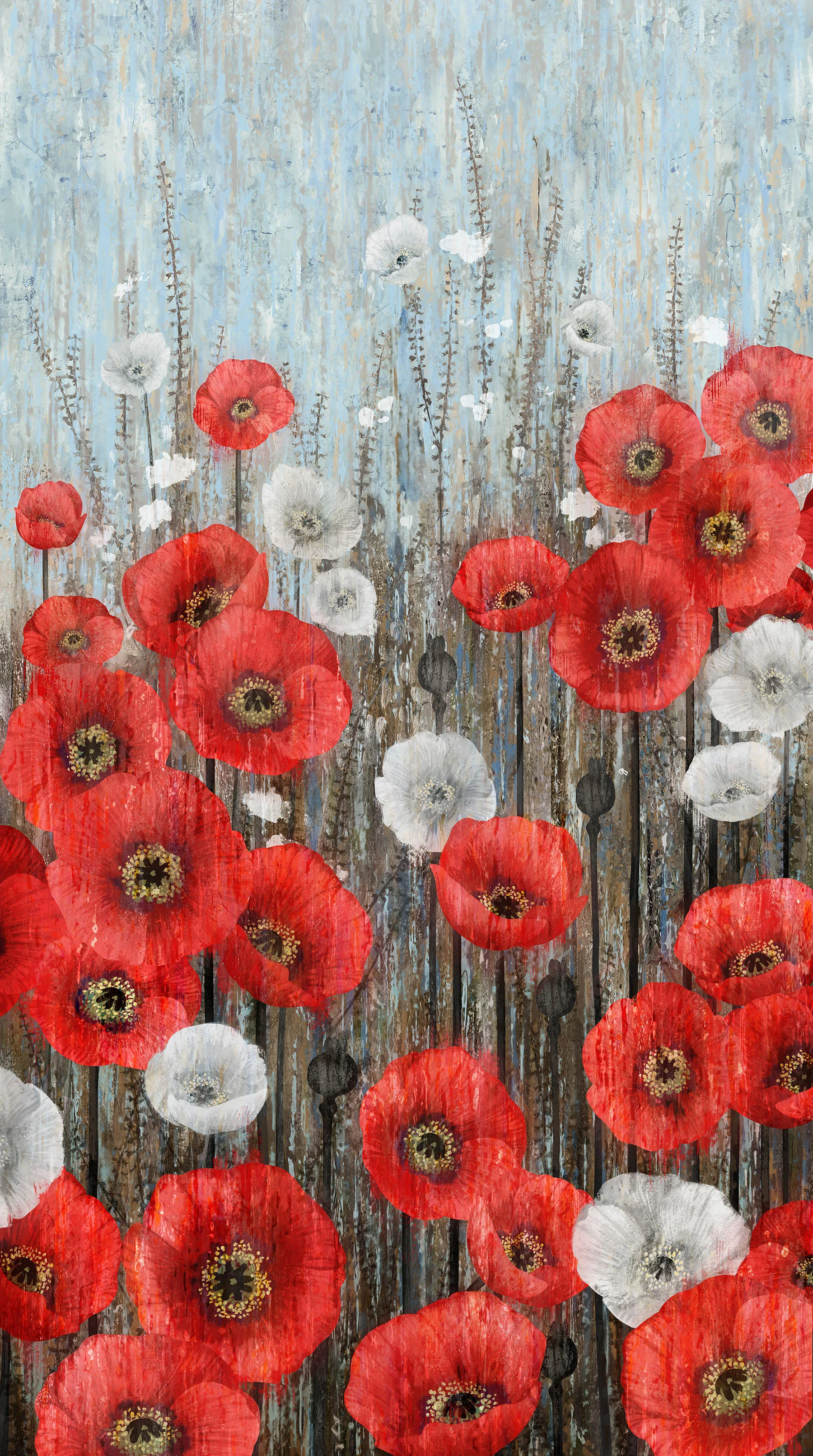 Poppy Meadow - Panel