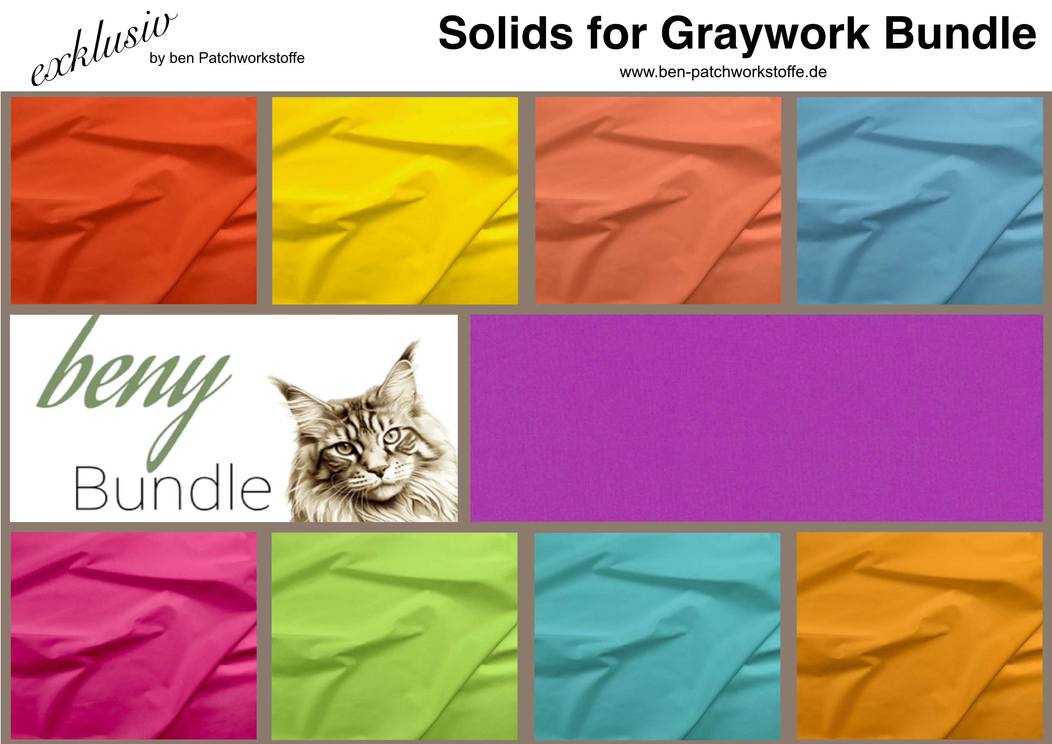 Solids for Graywork - Bundle
