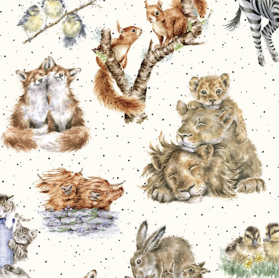 Together is Better - One-Way Packed Animals - cream