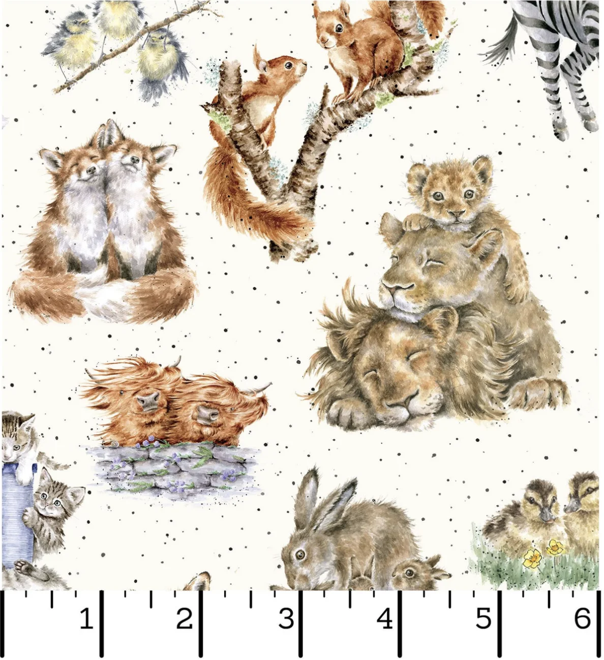 Together is Better - One-Way Packed Animals - cream