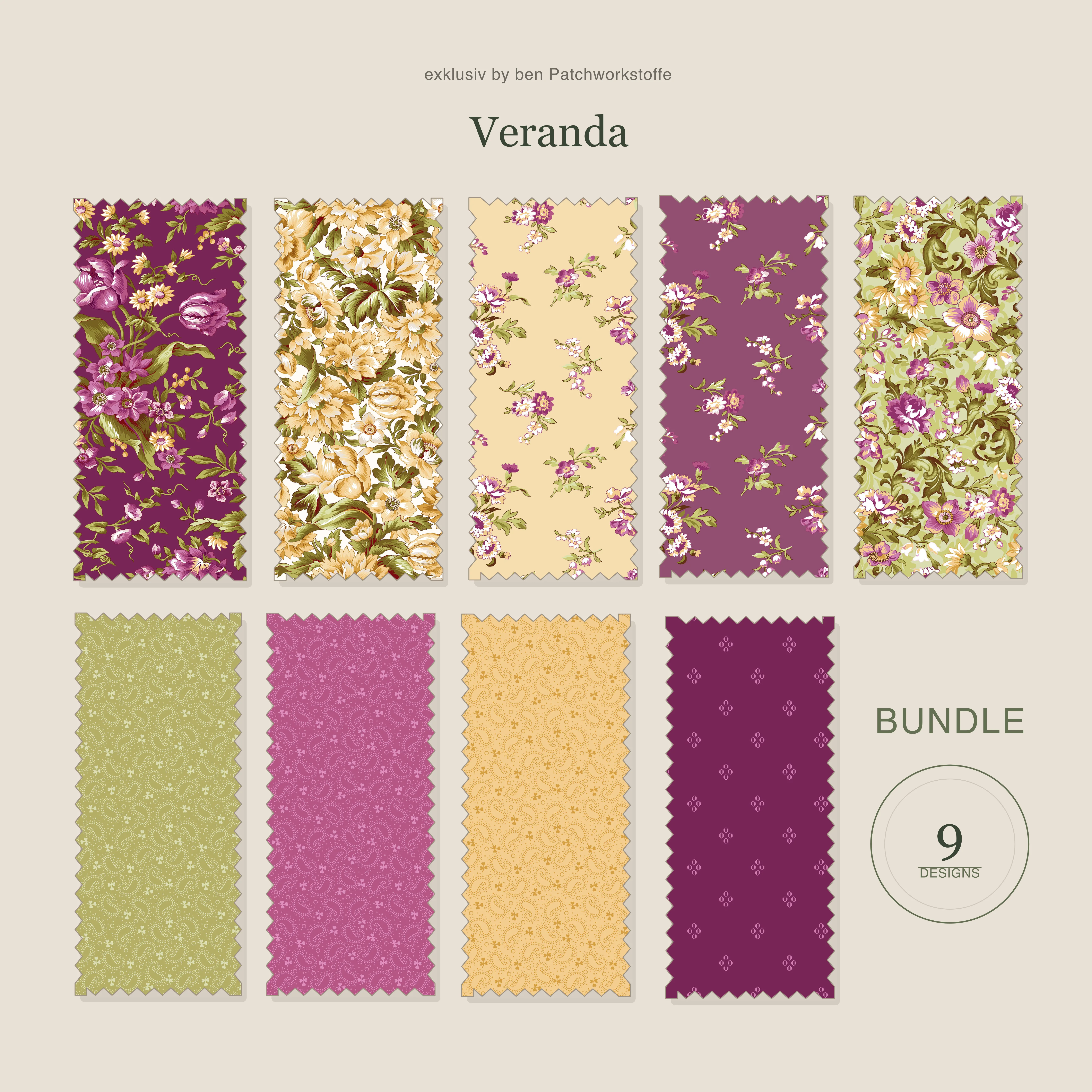 Veranda - Fat Quarter Bundle