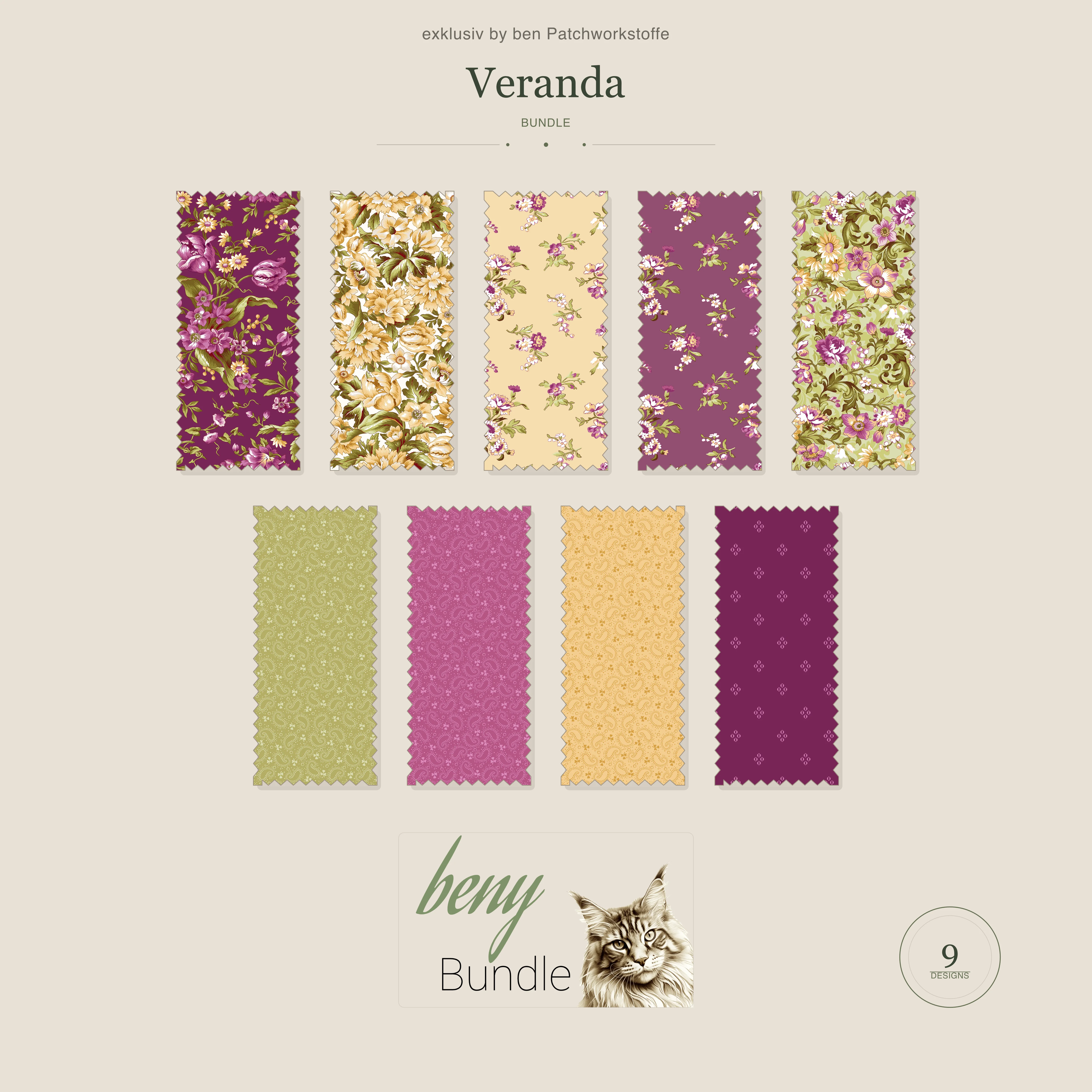 Veranda - Fat Quarter Bundle